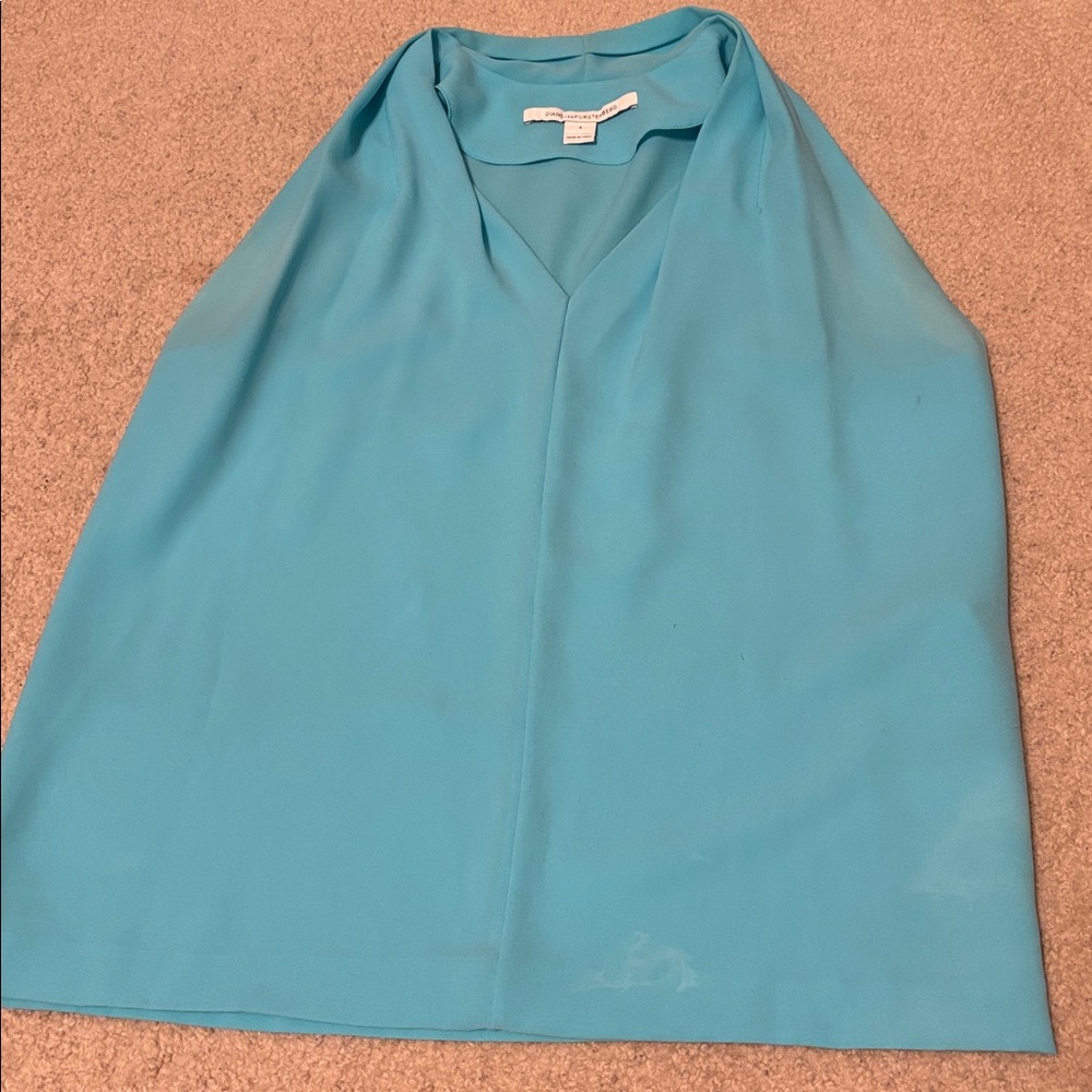 Diane Von Furstenberg Aqua Top